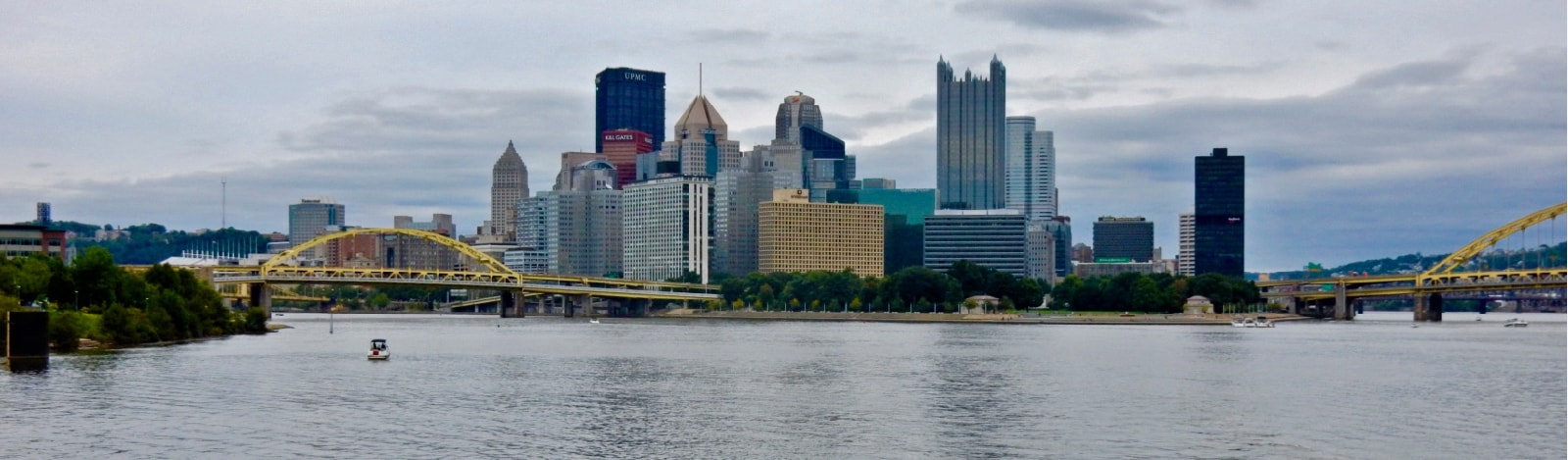 Downtown Pittsburgh from the River