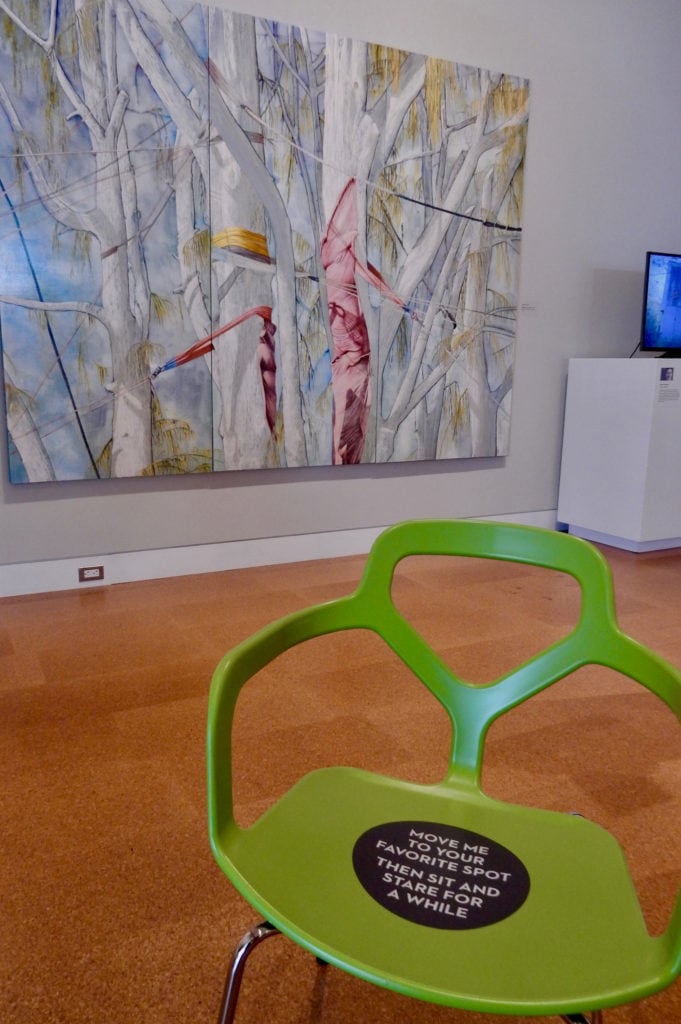 Sit and Stare Chair Westmoreland Museum of Art PA