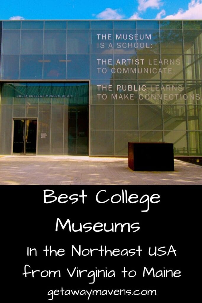 Best College Museums Northeast Pin