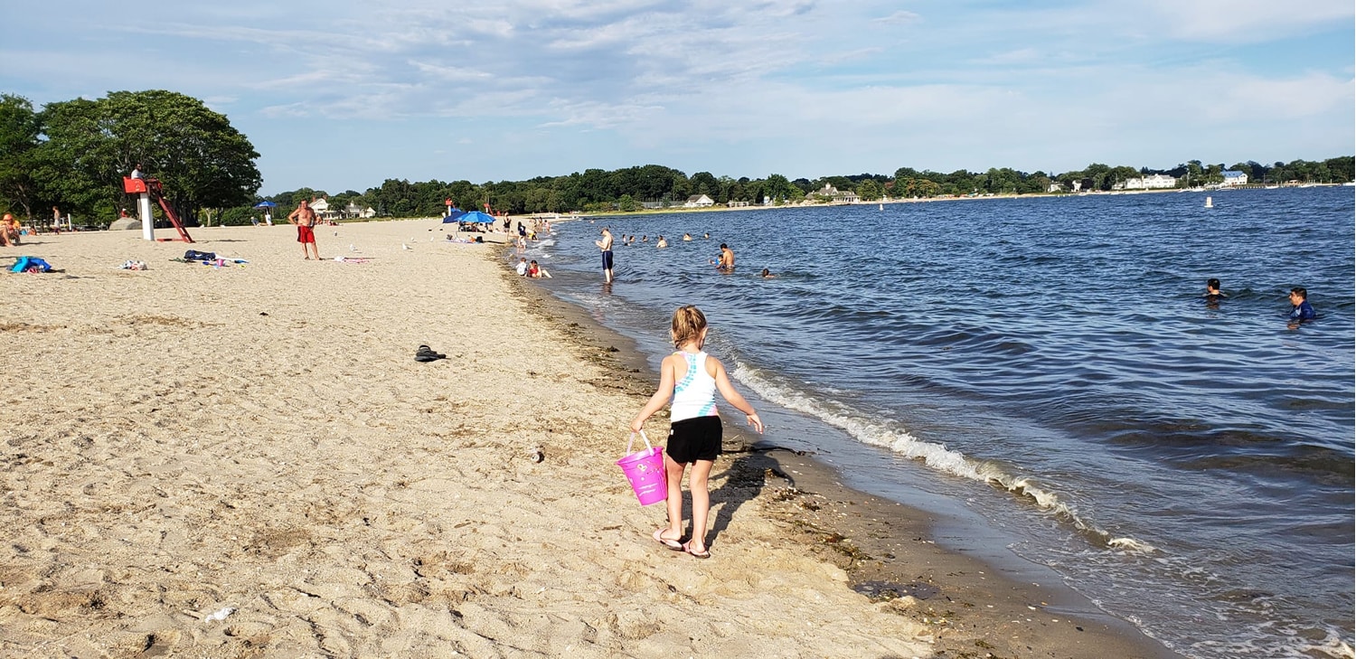 Cove Island Park beach Stamford CT