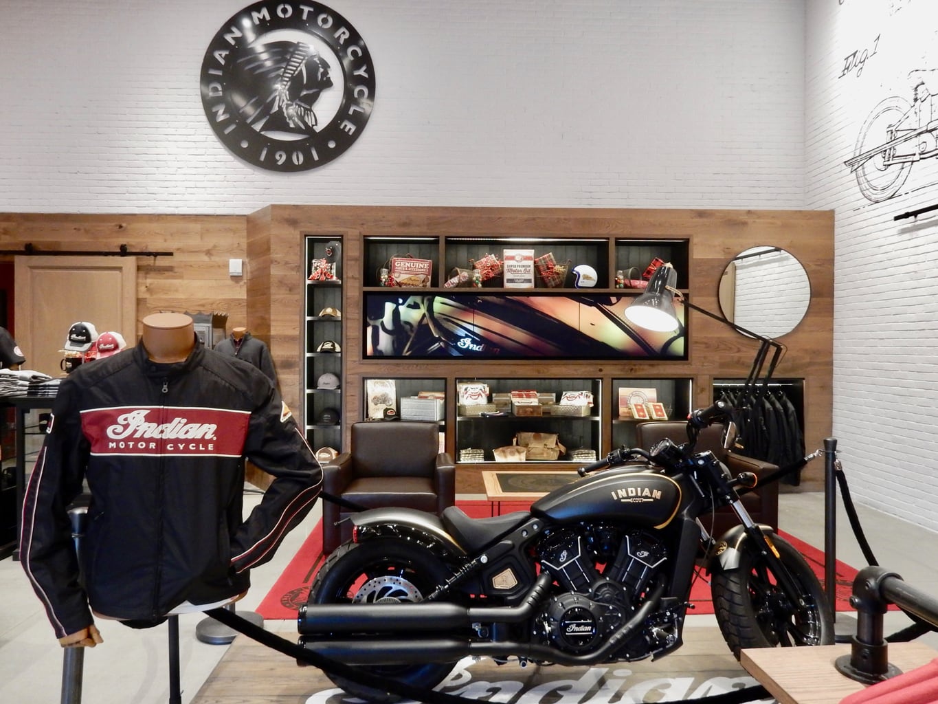 Indian Motorcycle Merchandise Shop MGM Springfield MA