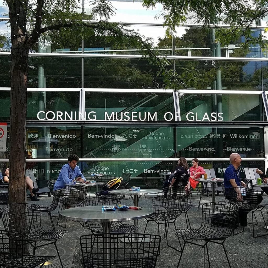 Patio Corning Museum of Glass