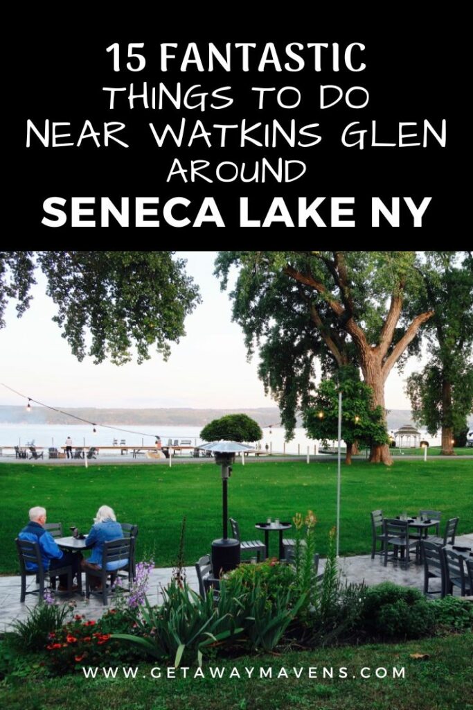 Seneca Lake Watkins Glen NY Best Things to DO pin