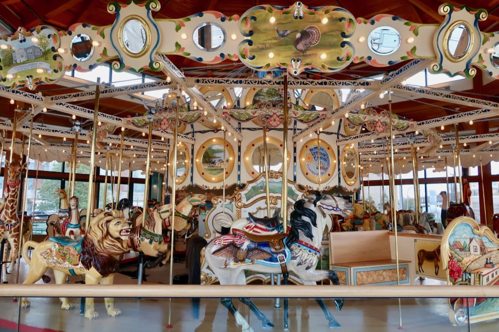 Carousel at Canalside Buffalo NY