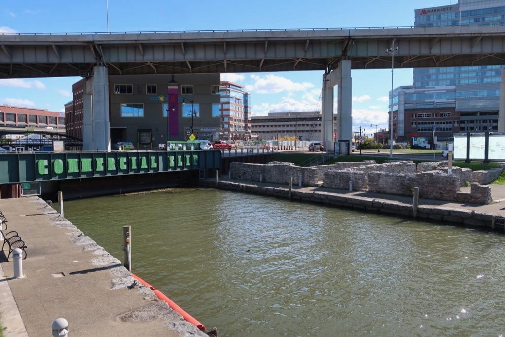 Commercial Slip Canalside Dead end of Erie Canal Buffalo