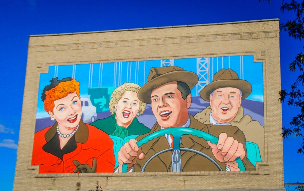 Lucille Ball Mural - Jamestown NY
