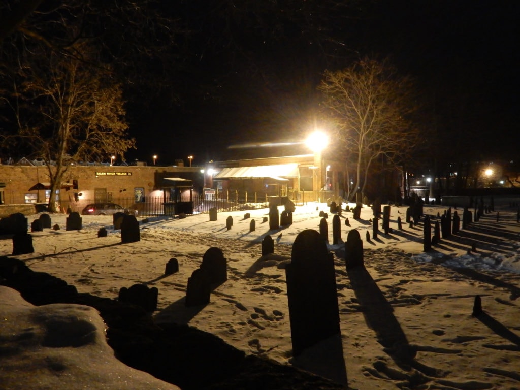 Plan to visit cemetery tombstones in Salem MA on scary weekend getaways.