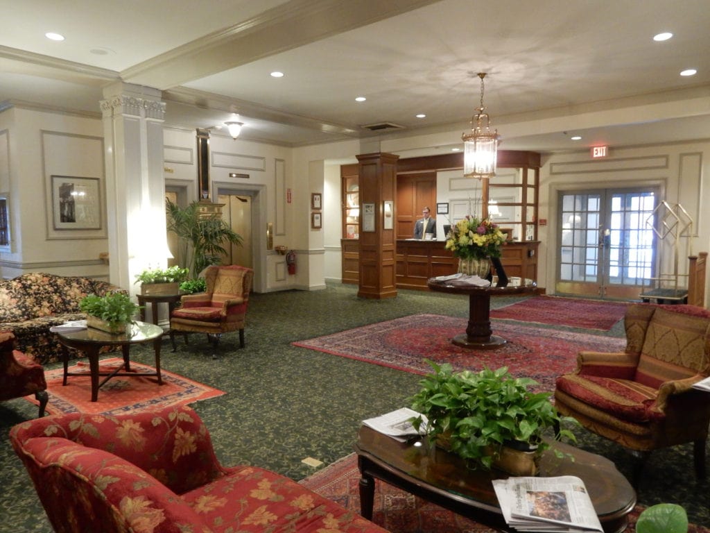 Lobby Reception Hawthorne Hotel Salem MA