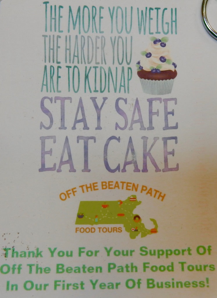 Off The Beaten Path Food Tours Sign