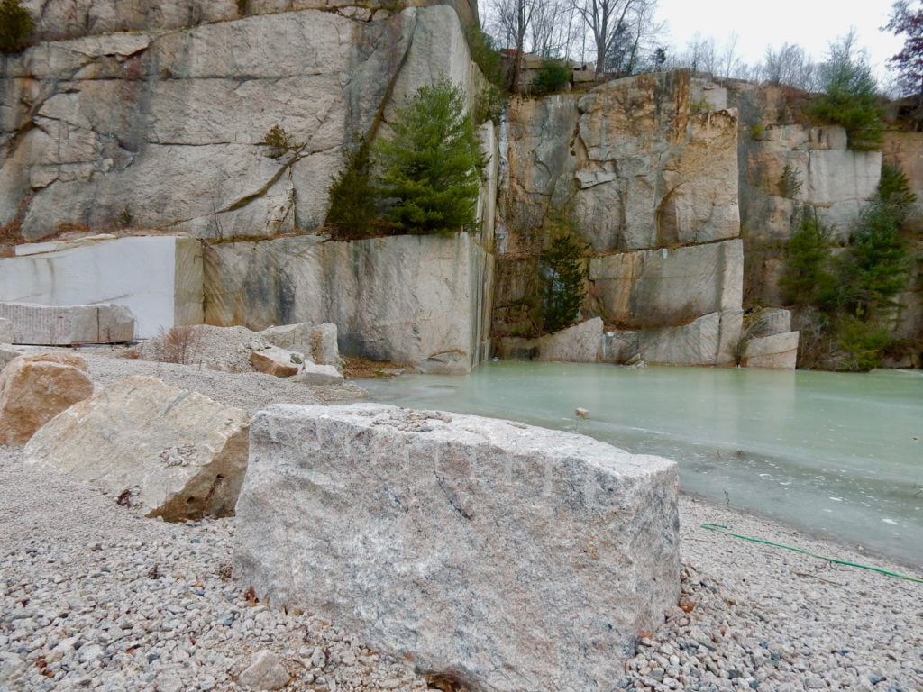 Stony Creek Granite Blocks Stony Creek Quarry CT