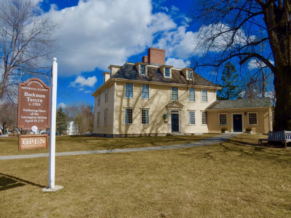 Buckman Tavern, Lexington MA