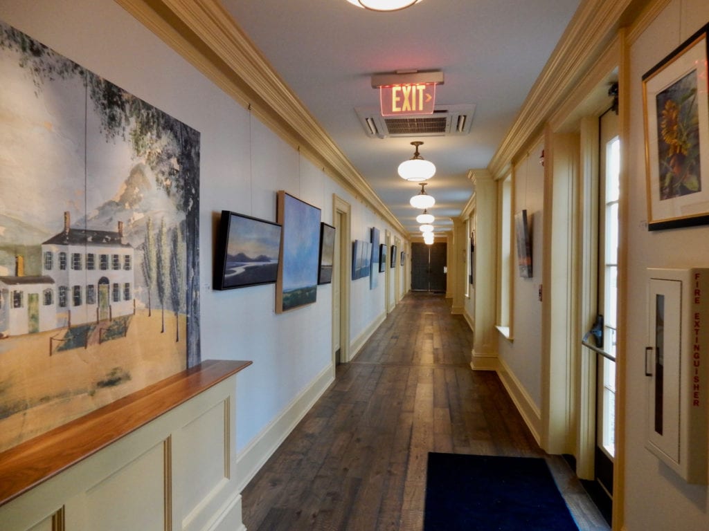 Hallway Groton Inn MA