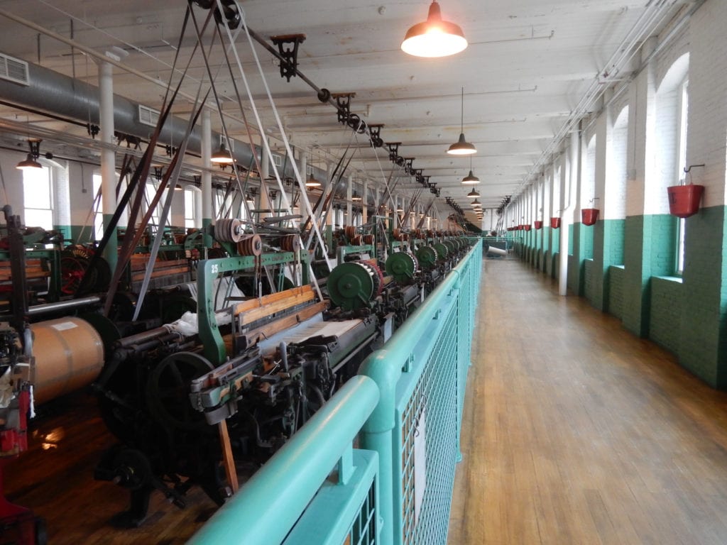 Power Looms Boott Mills Museum Lowell NHP MA