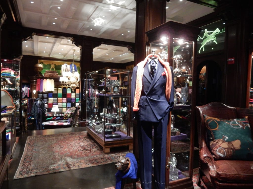 Ralph Lauren Men's Madison Ave NY NY