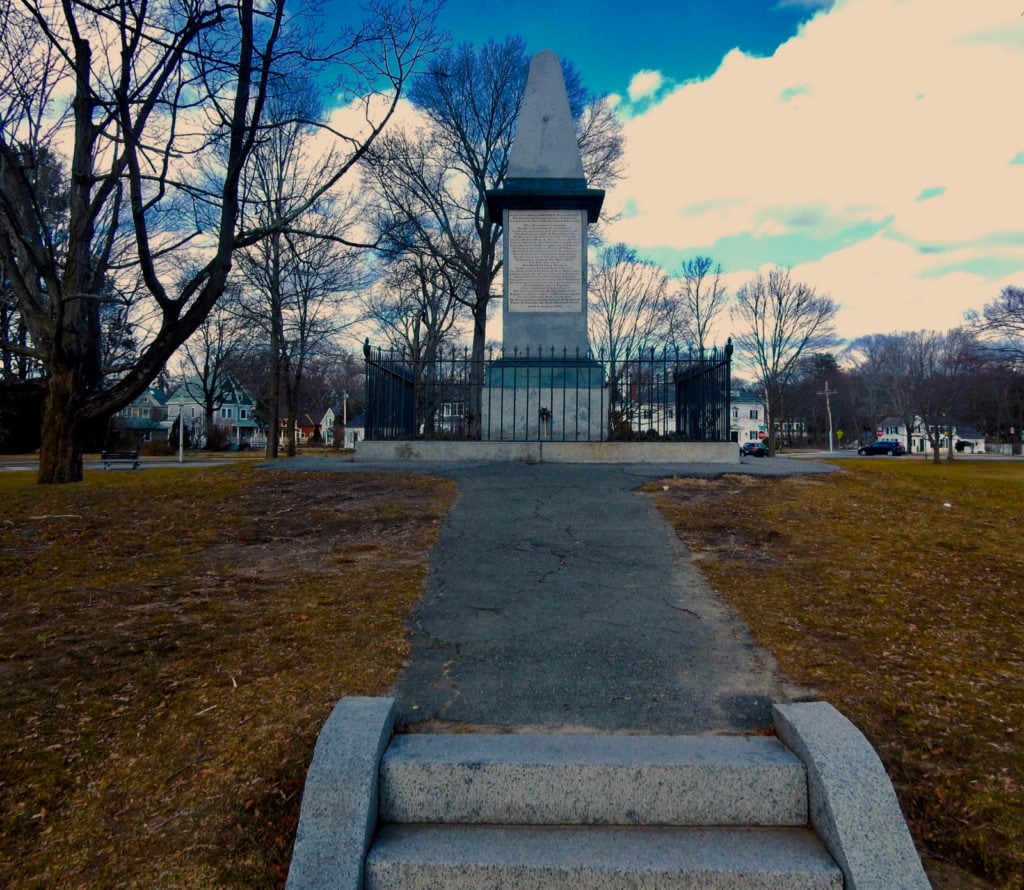 Revolutionary War Monument Lexington Green MA