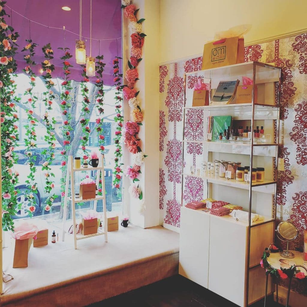 Savor Beauty Shop Interior