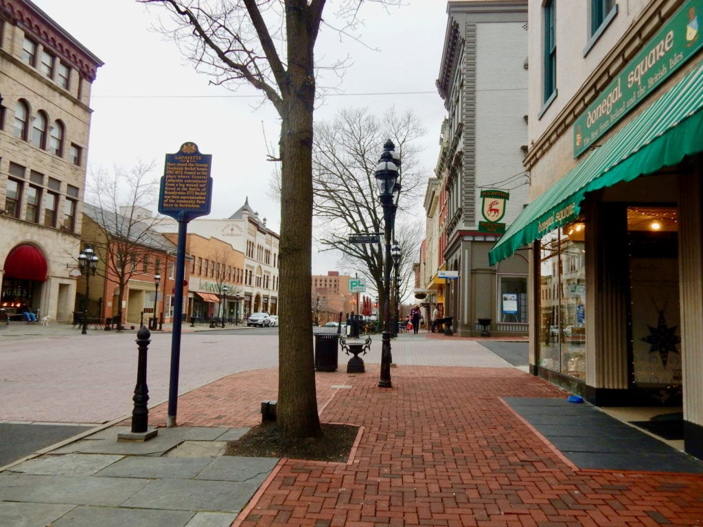 Downtown Historic Bethlehem PA