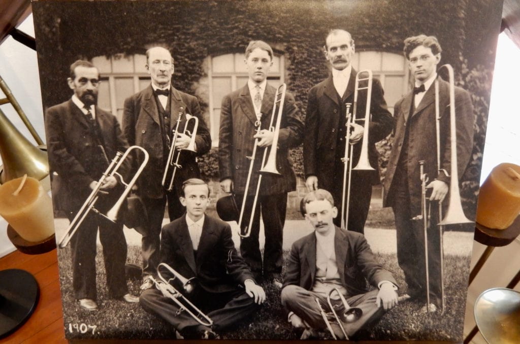 Moravian Trombone Orchestra 1907 Bethlehem PA