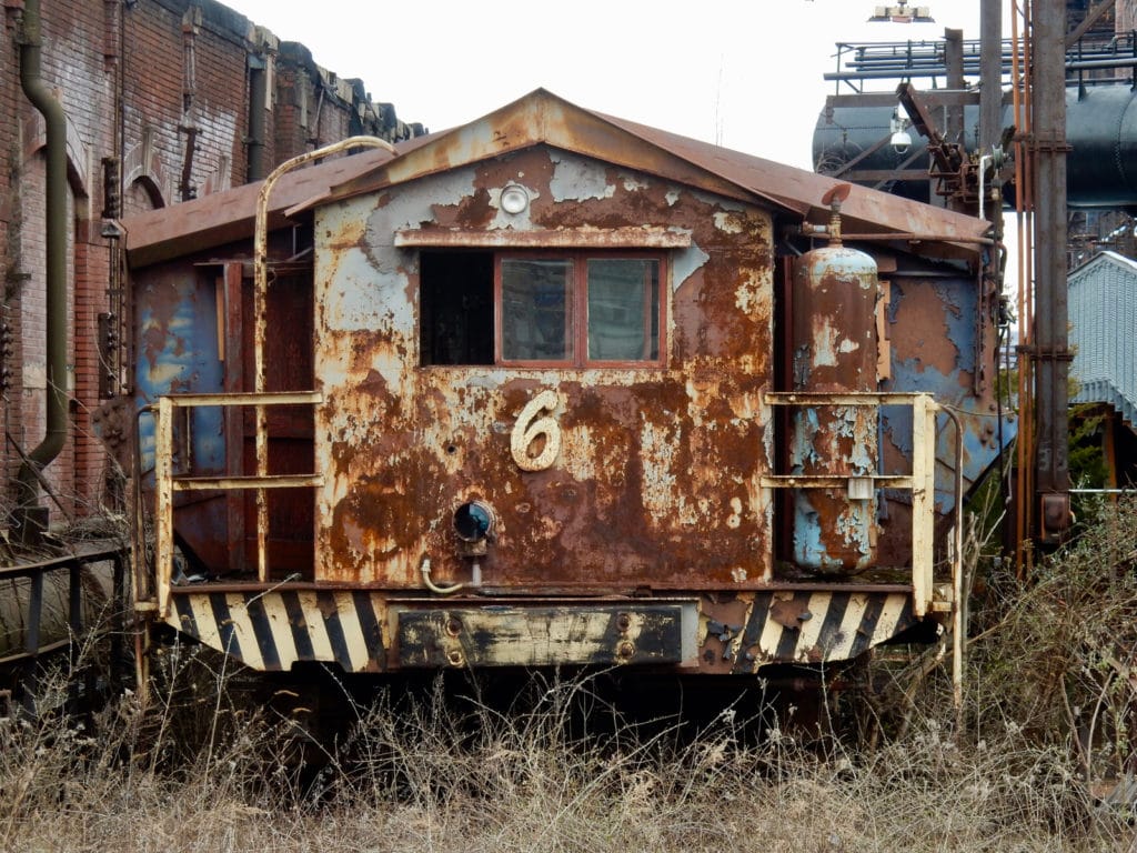 Ore Car Bethlehem Steel Hoover Mason Trestle PA