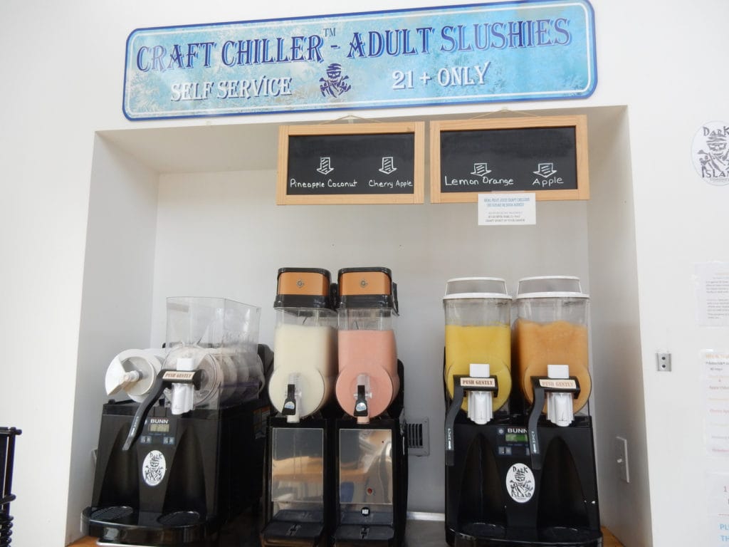 Adult Slushies Dark Island Spirits Alexandria Bay NY