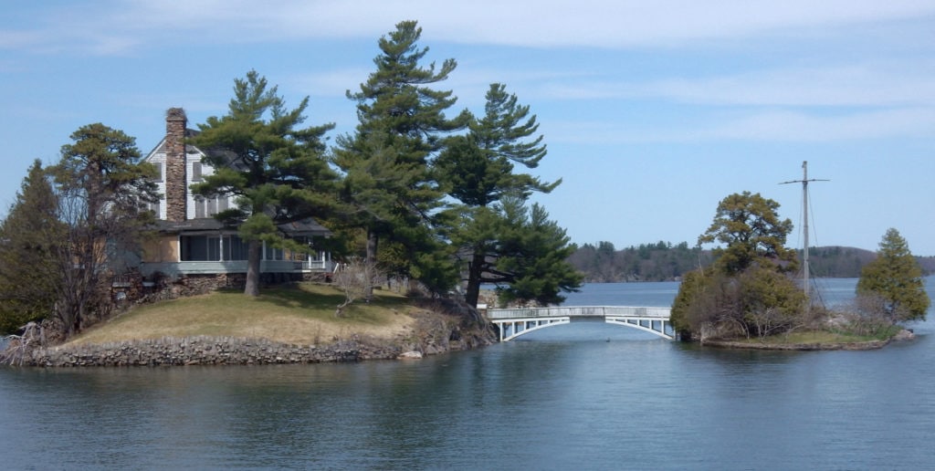 Shortest International Footbridge 1000 Islands NY