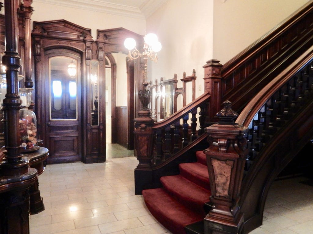 Staircase Foyer Phelps Mansion Binghamton NY