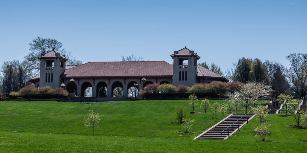 Worlds Fair Pavilion exterior - Forest Park - St Louis MO