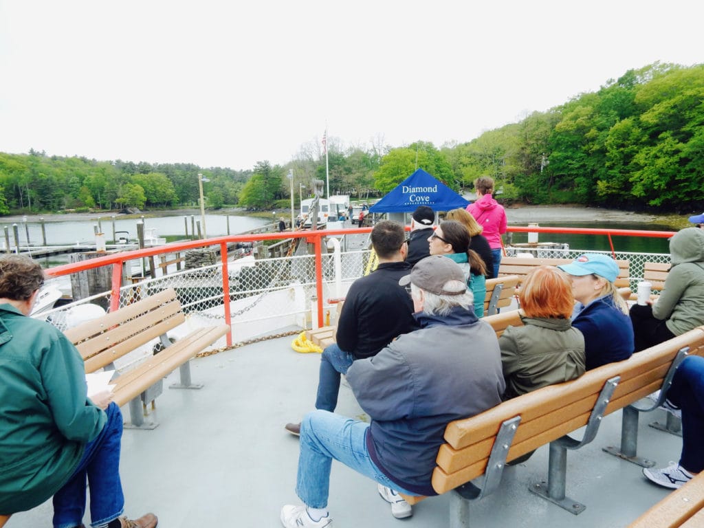 Diamond Cove Ferry Dock Maine