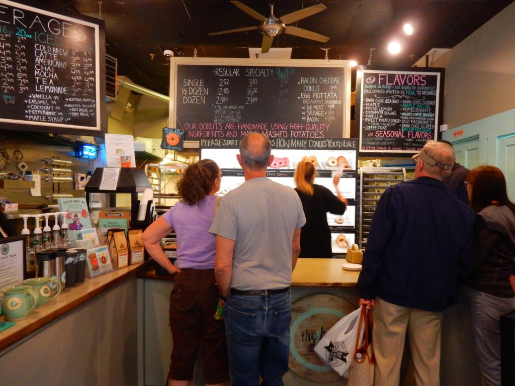 Inside The Holy Donut Portland ME