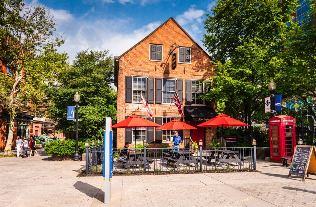 The Olde English Pub at the Quackenbush House in Albany NY.