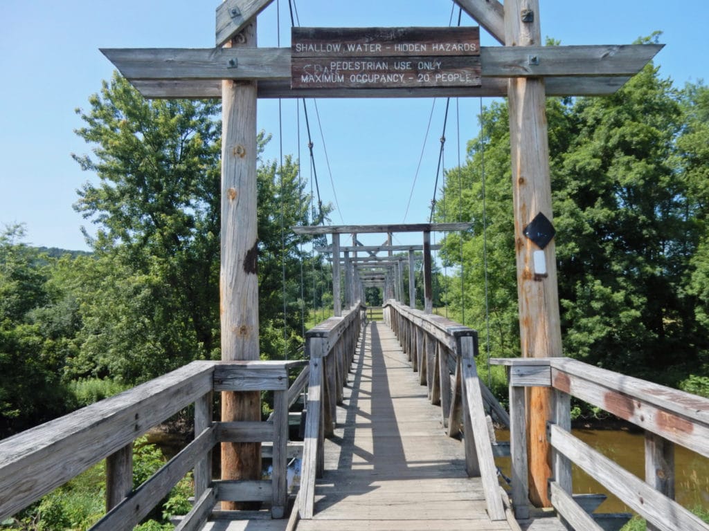 Appalachian Trail NJ Wooden Bridge