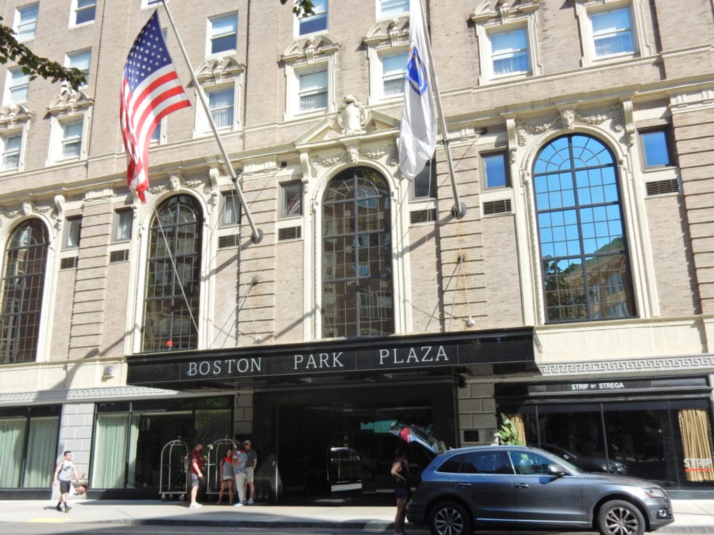 Boston Park Plaza Exterior