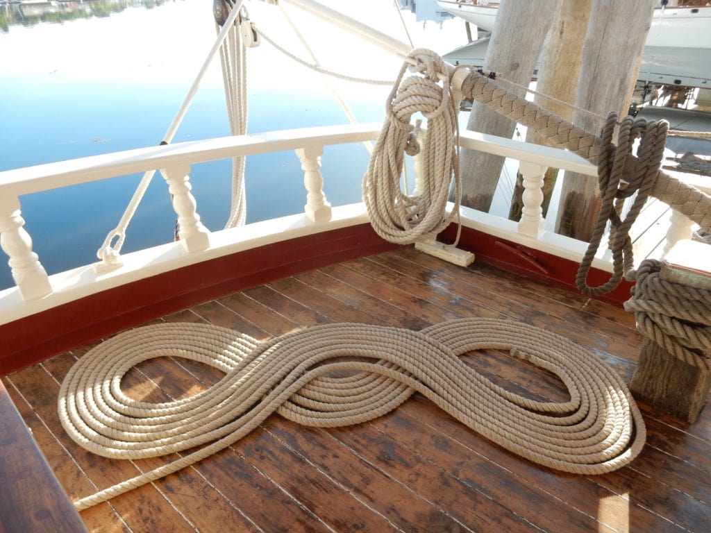 Lines of Schooner Stephen Taber: immaculate and organized.