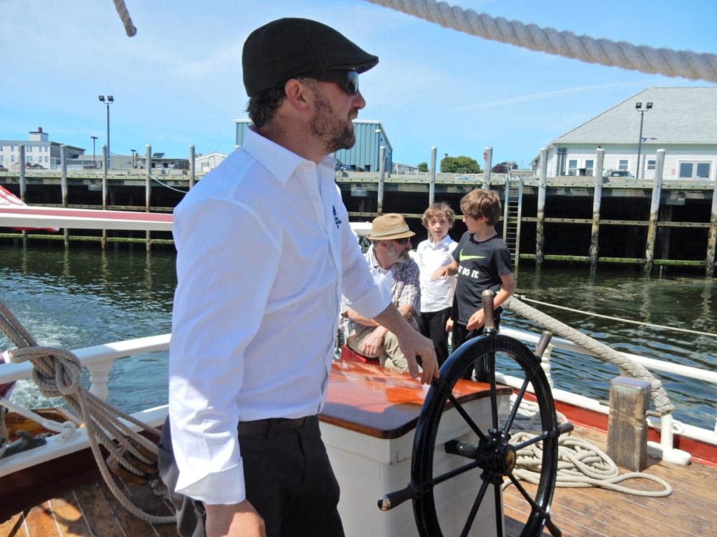 Windjammer Captain Noah Barnes Schooner Stephen Taber