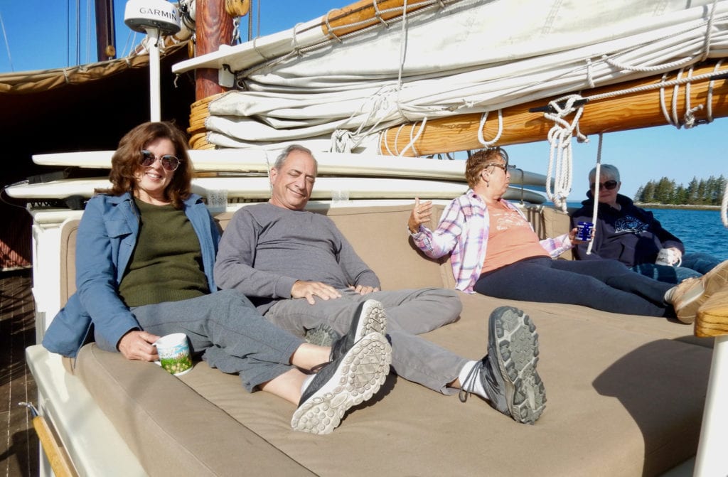 The Beach" - Windjammer Schooner Stephen Taber