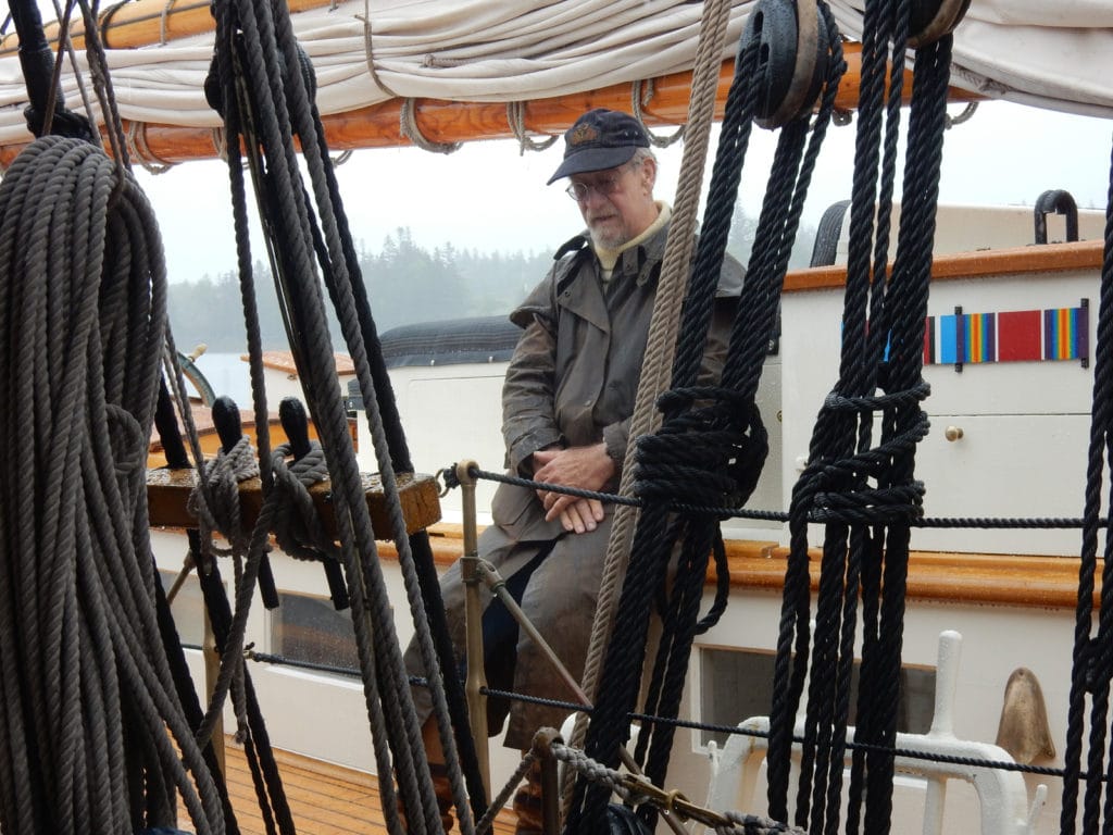 Captain Ken Barnes Schooner Stephen Taber