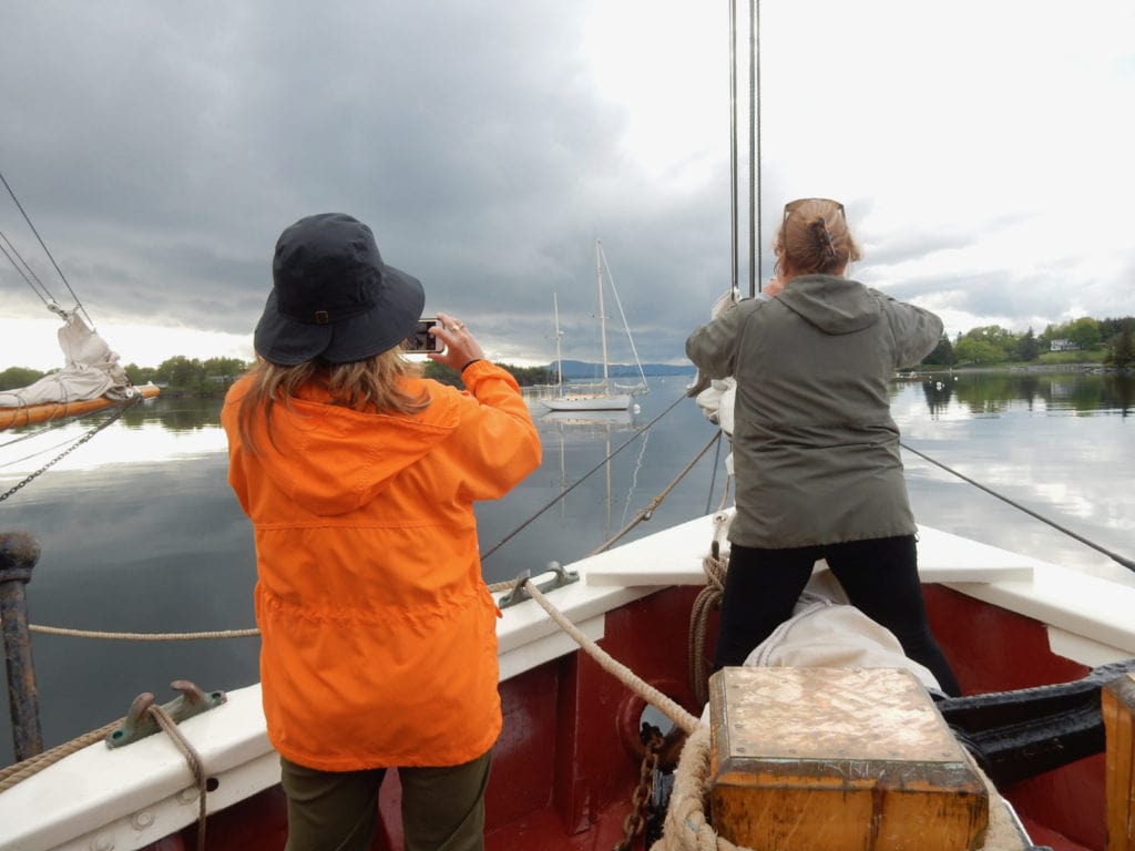 After the rain on the Stephen Taber in Pulpit Cove