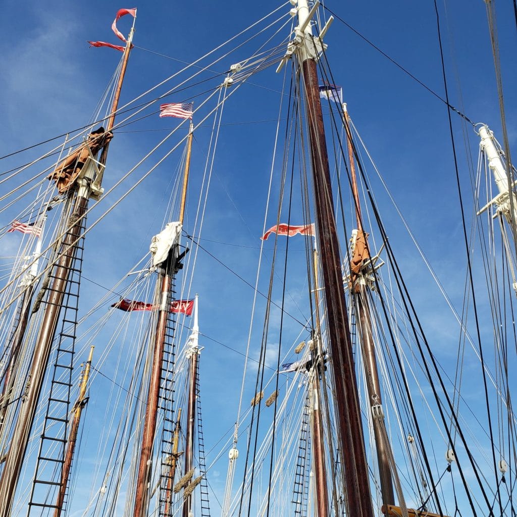 Schooner Masts