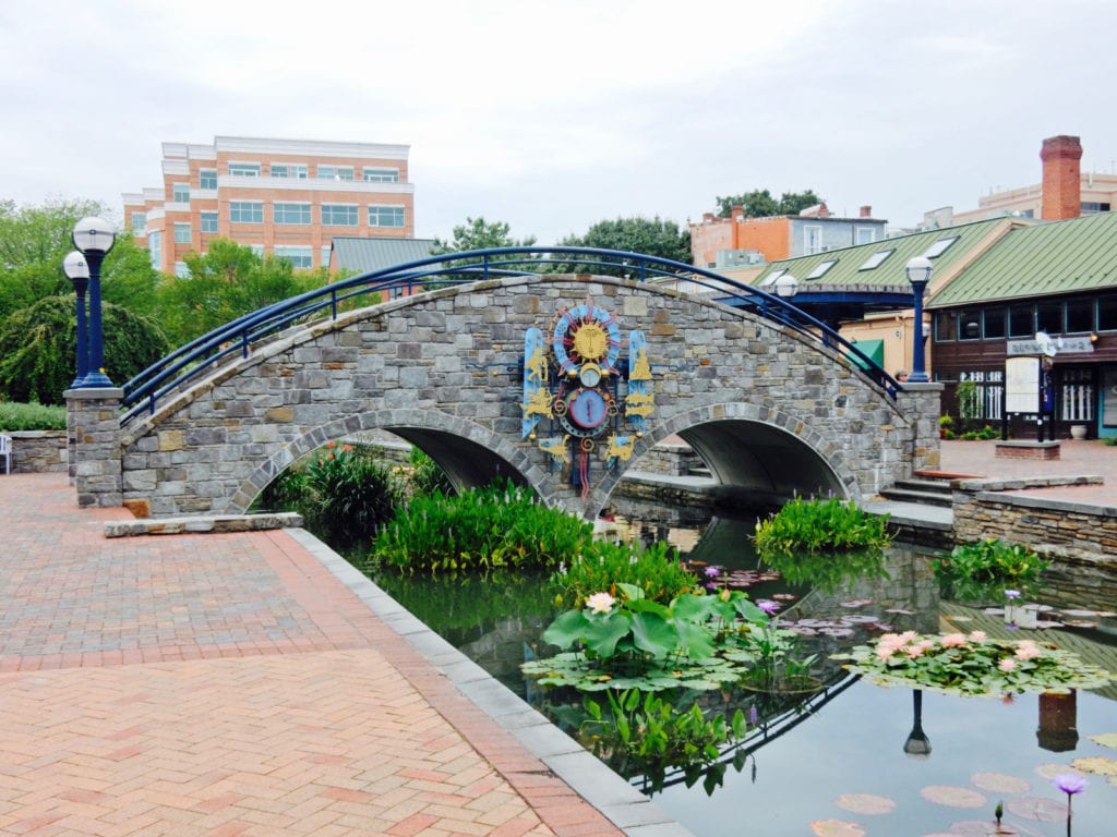 Bridge over Carroll Creek Frederick MD