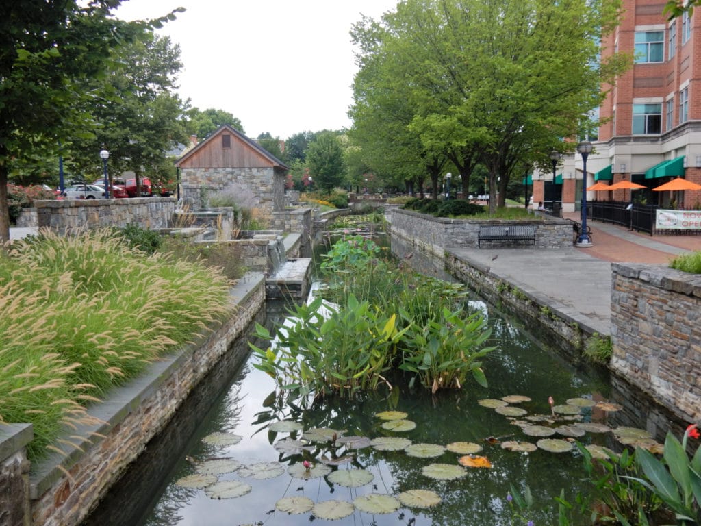 Carroll Creek walkway Frederick MD