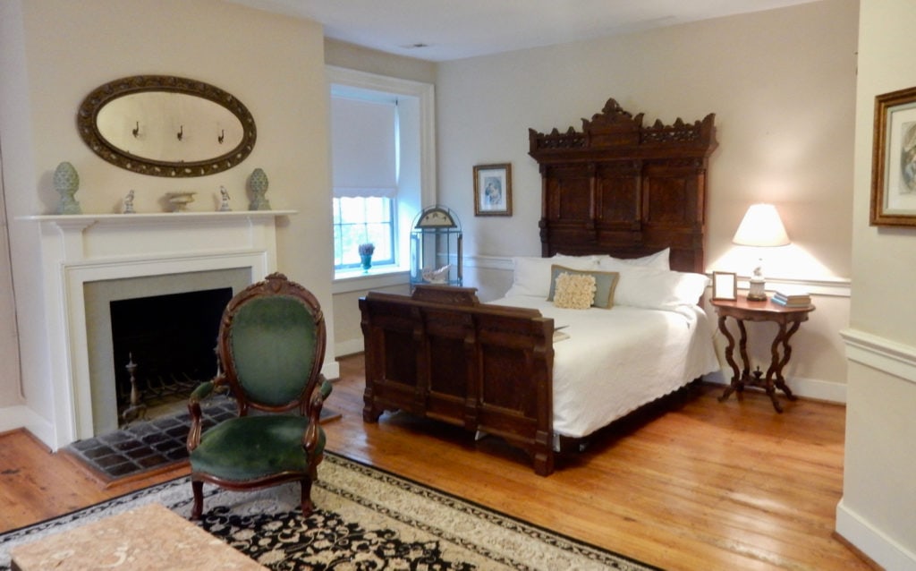 Guest room at Inn at Springfield Manor Thurmont MD