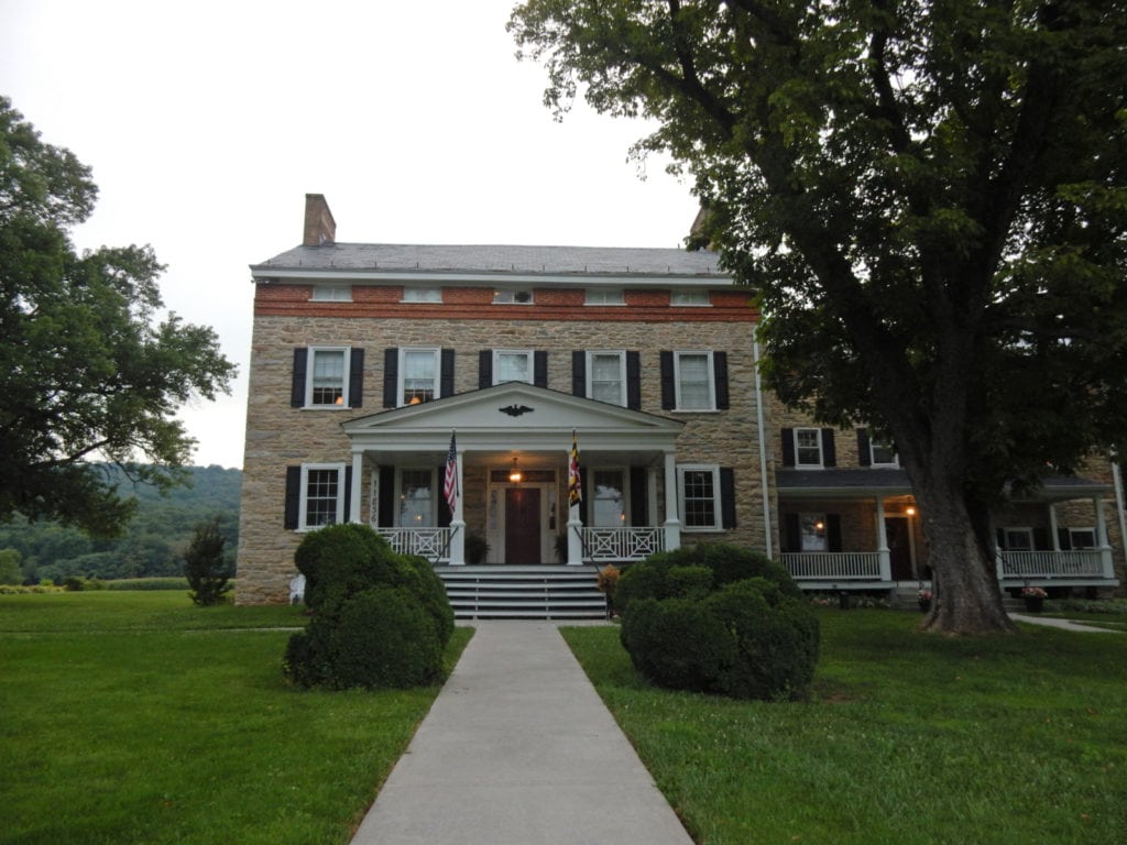 Inn at Springfield Manor, Thurmont MD near Frederick