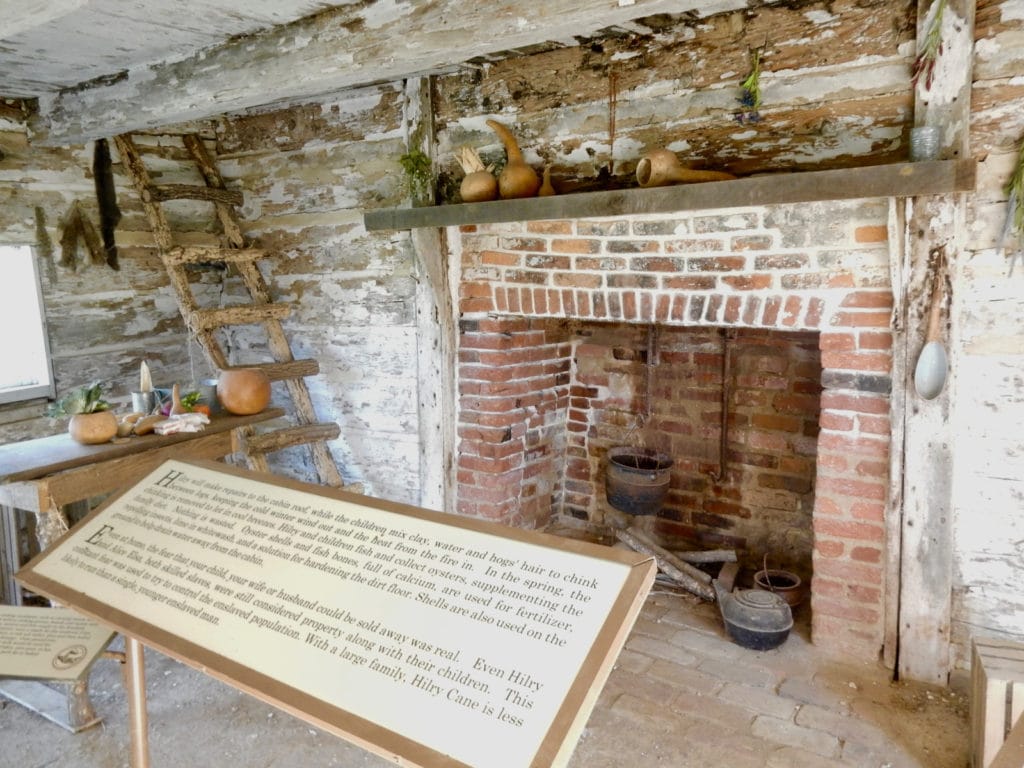 Slave quarters of a Maryland Plantation