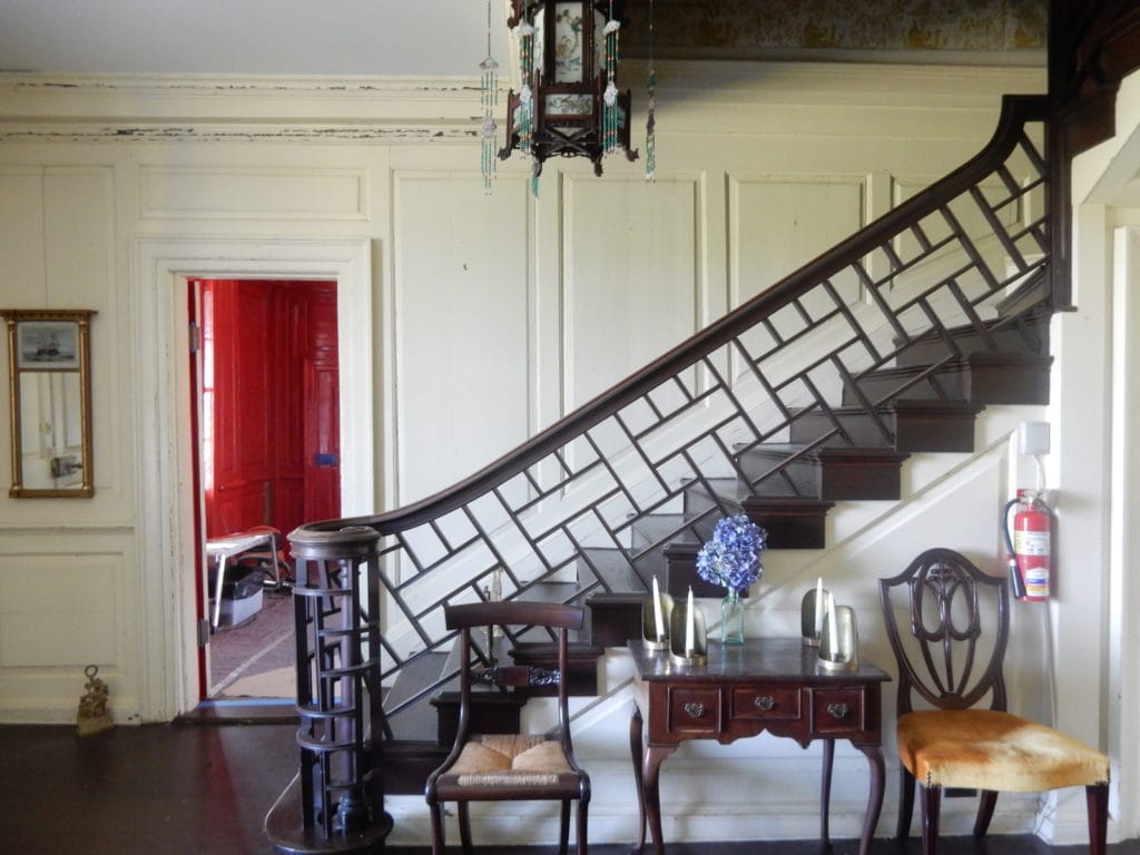 Interior of Manor house of a Maryland Farm plantation