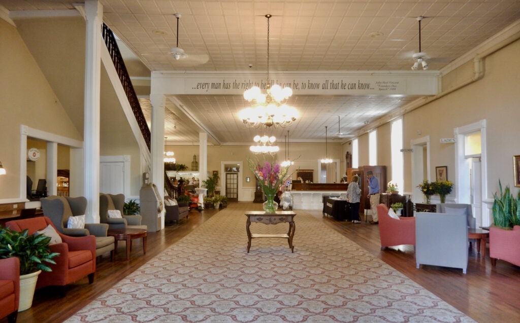 Athenaeum Hotel Lobby Chautauqua NY