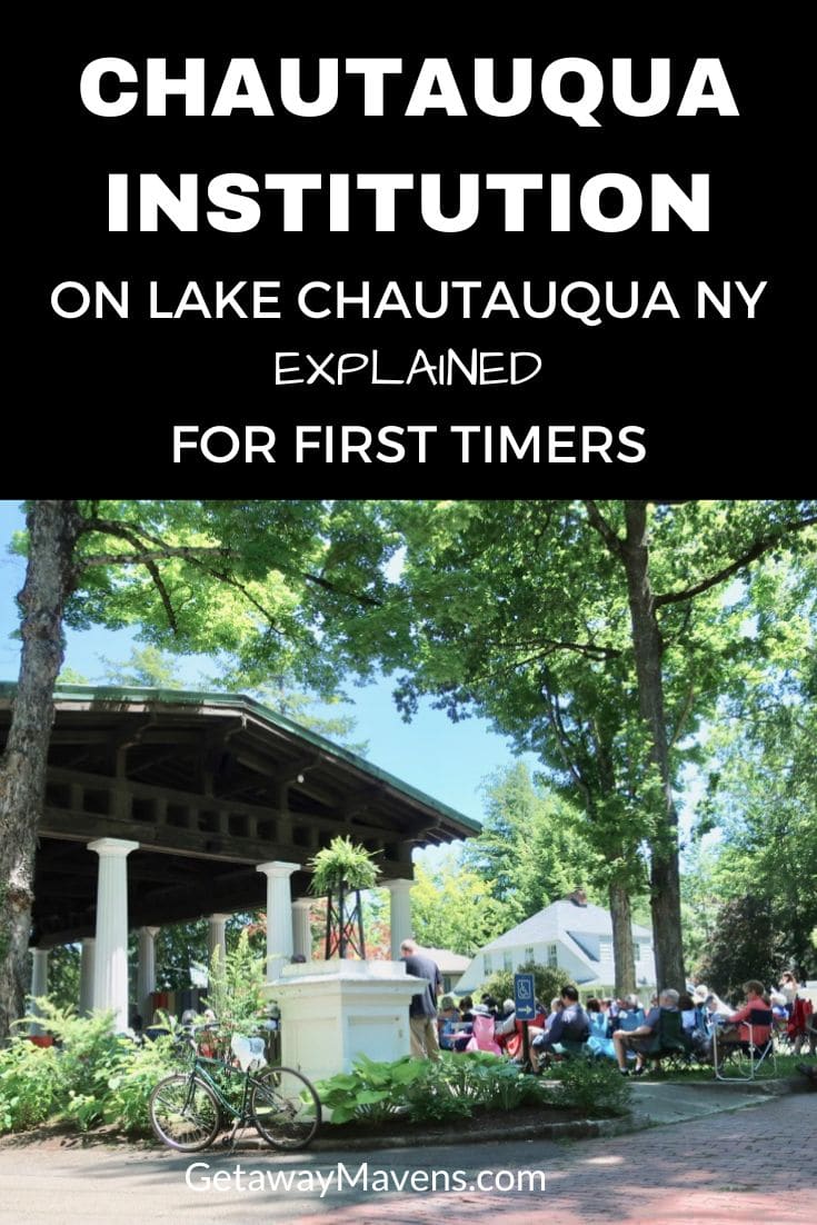 Chautauqua Institution for First TImers pin