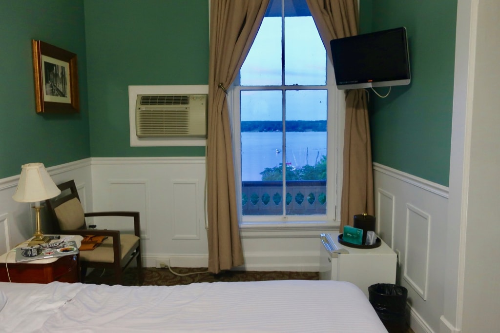 Cozy room at the Atheneum Hotel Chautauqua Institution NY