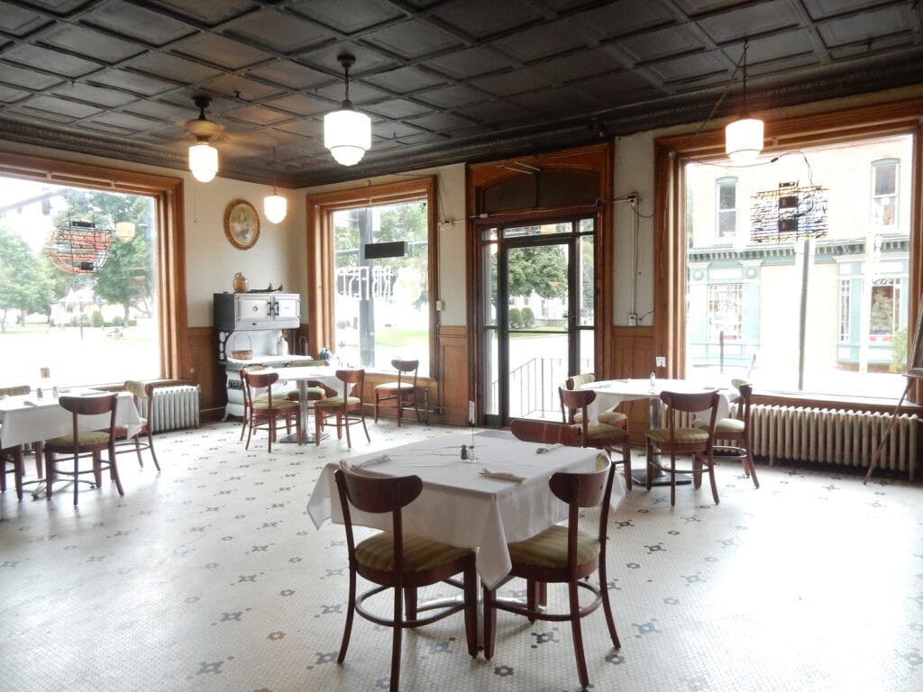 Dining Room Crittenden Hotel Coudersport PA