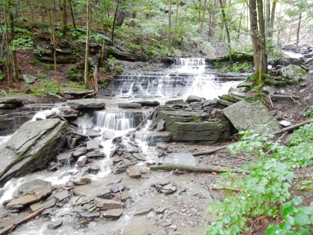 Little Fourmile Run Waterfall PA