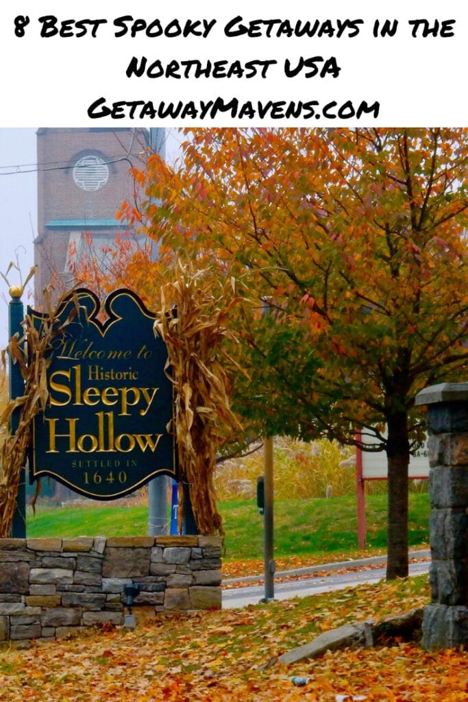 8 Best Spooky Getaways in Northeast US Pin